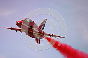 Red Arrows display RAF Fairford