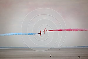 Red arrows flyby crossover