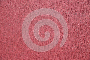 Red asphalt texture on the