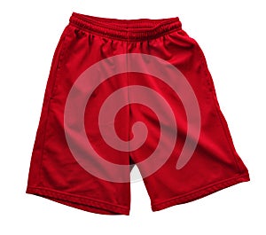 Red Athletic Shorts