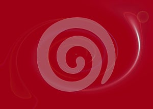 Red background with white cirkel