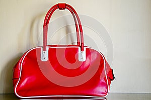 Red bag, business, sports or travel