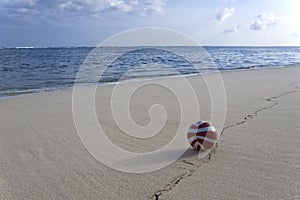 Red Ball on the beach