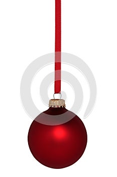 Red Ball Christmas Ornament