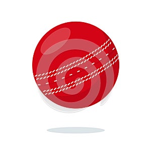 Red Ball for paying Cricket sport game.