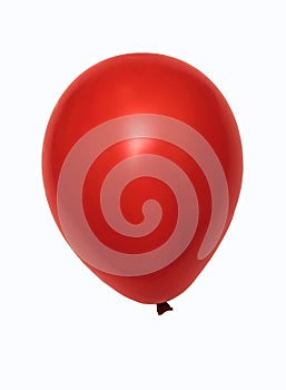 Red balloon isolated