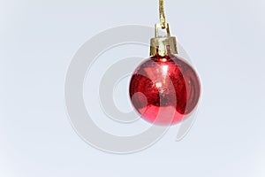 Red balls christmas decoration