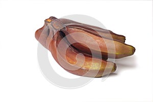 Red Bananas Isolated