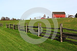 Barn Fence Maryland photo