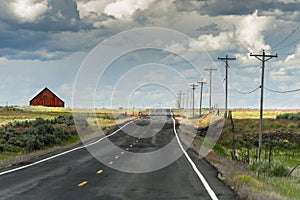 Red Barn in the Palouse