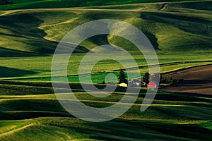 Red Barn, Palouse, Washington State