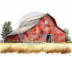 The Red Barn: A Rustic and Secure Defense