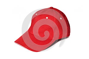 Red baseball cap