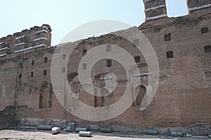 The Red Basilica in the ancient city of Pergamon