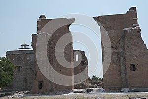 The Red Basilica in the ancient city of Pergamon