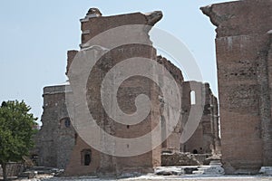 The Red Basilica in the ancient city of Pergamon