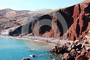 Red Beach in Akrotiri