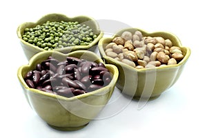 Red Bean, Peanut, mung beans