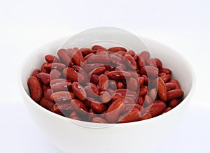 Red beans in bowl