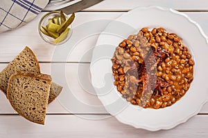 Red beans and sausage