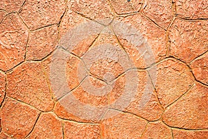 Red bedrock background texture