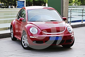 Red Beetle Car