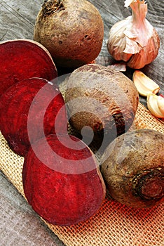Red beets photo