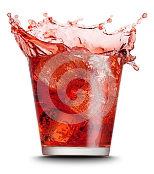 Red beverage photo