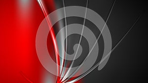 Red and Black Abstract Graphic Background Graphic