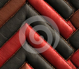 Red Black and Brown Herringbone Pattern Texture Background for Design Projects