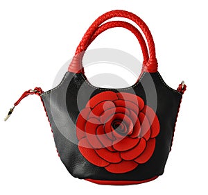 Red and Black fancy-bag