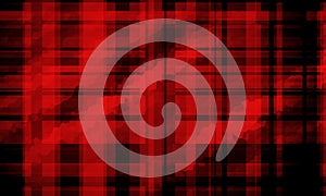 Red and black Gradiend Check background abstract wallpaper with crystal effect photo