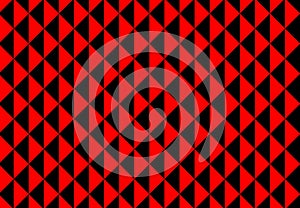 Red and black triangle photo
