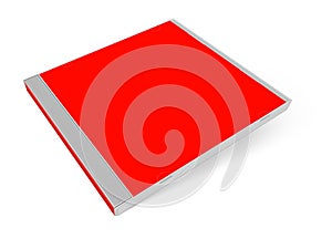 Red blank cd case
