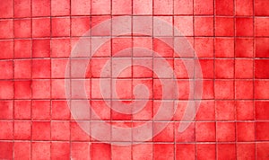 RED  block brick  horizontal rectangle pattern  space  for texture wallpaper background