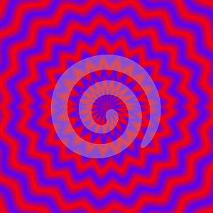 Red blue circle wave lines backgrounds