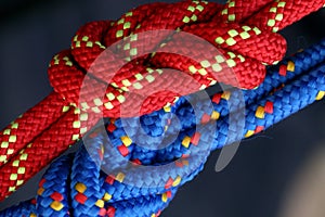 Red and Blue Knots