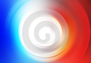 Red and blue motion swirl background