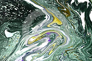 Abstract colourful paints.