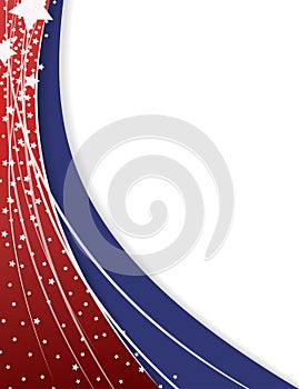 Red and Blue patriotic background