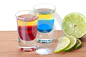 Red and Blue Tequila