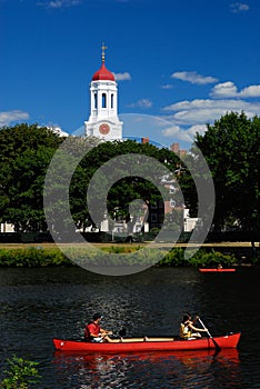 Red boats by Harvard