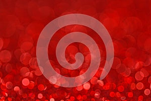 Red bokeh background