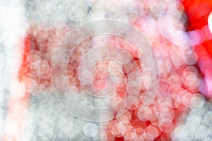 Red bokeh abstract glow light backgrounds