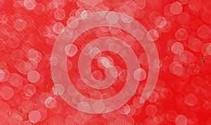 Red bokeh background horizontal backdrop with copy space for text or image