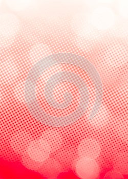 Red bokeh vertical background with copy space for text or Image
