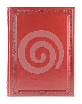 Red book isolated