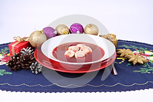 Red borscht