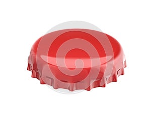 Red bottle cap