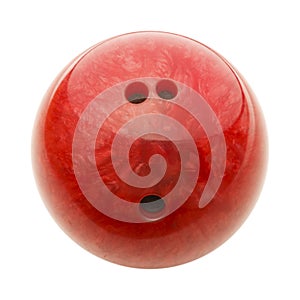 Red Bowling Ball